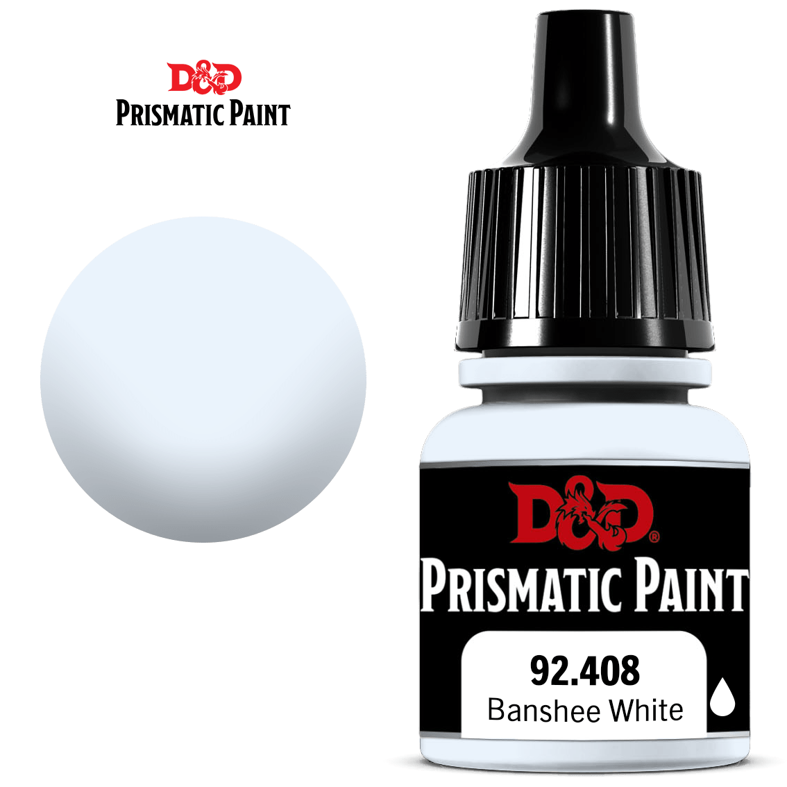 Wizkids D&D Prismatic Paint - Banshee White