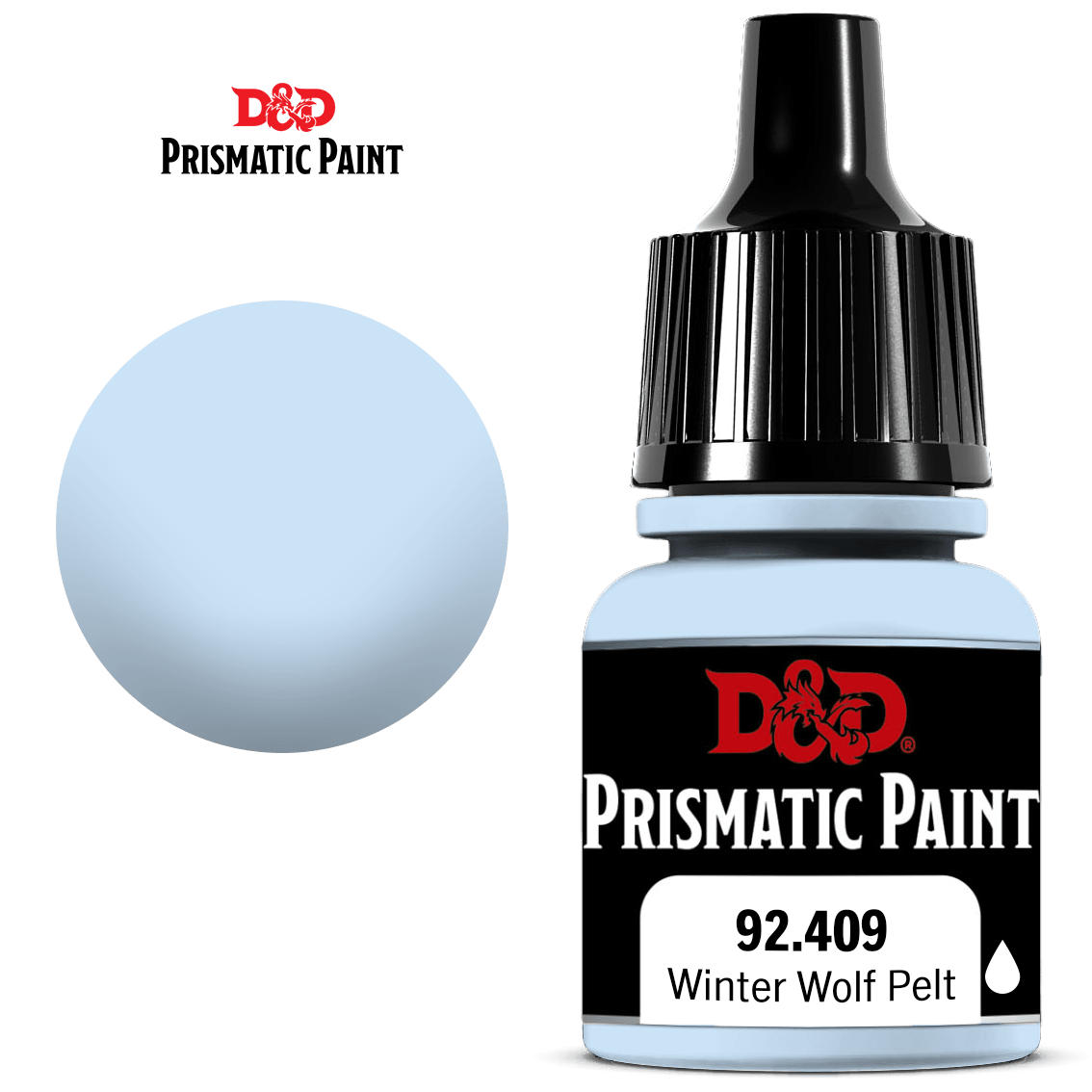 Wizkids D&D Prismatic Paint - Winter Wolf Pelt