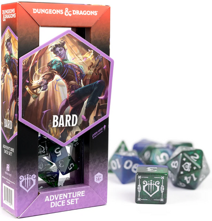 Sirius - D&D Adventure Dice Set: Bard Blue