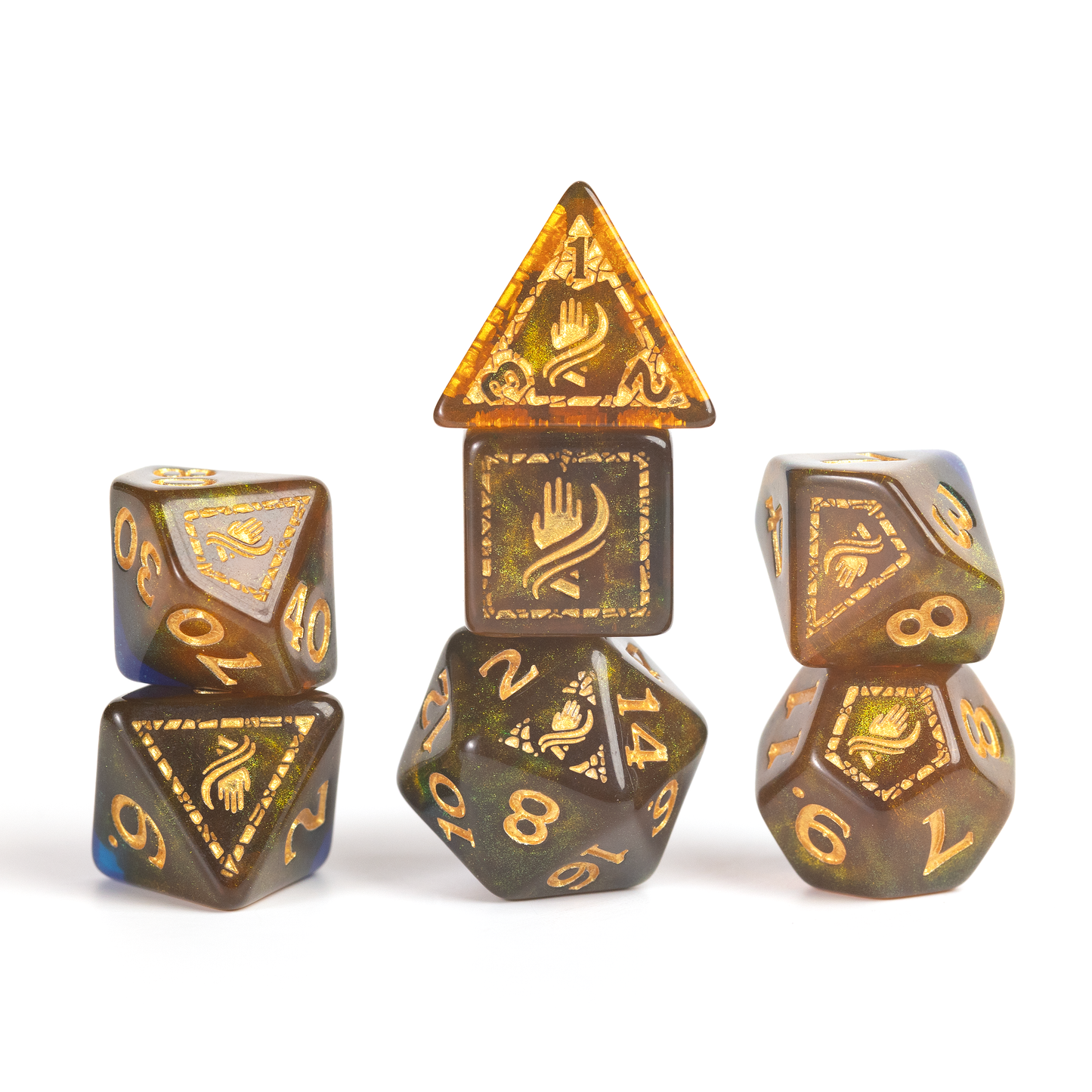 Sirius - D&D Adventure Dice Set: Monk Blue