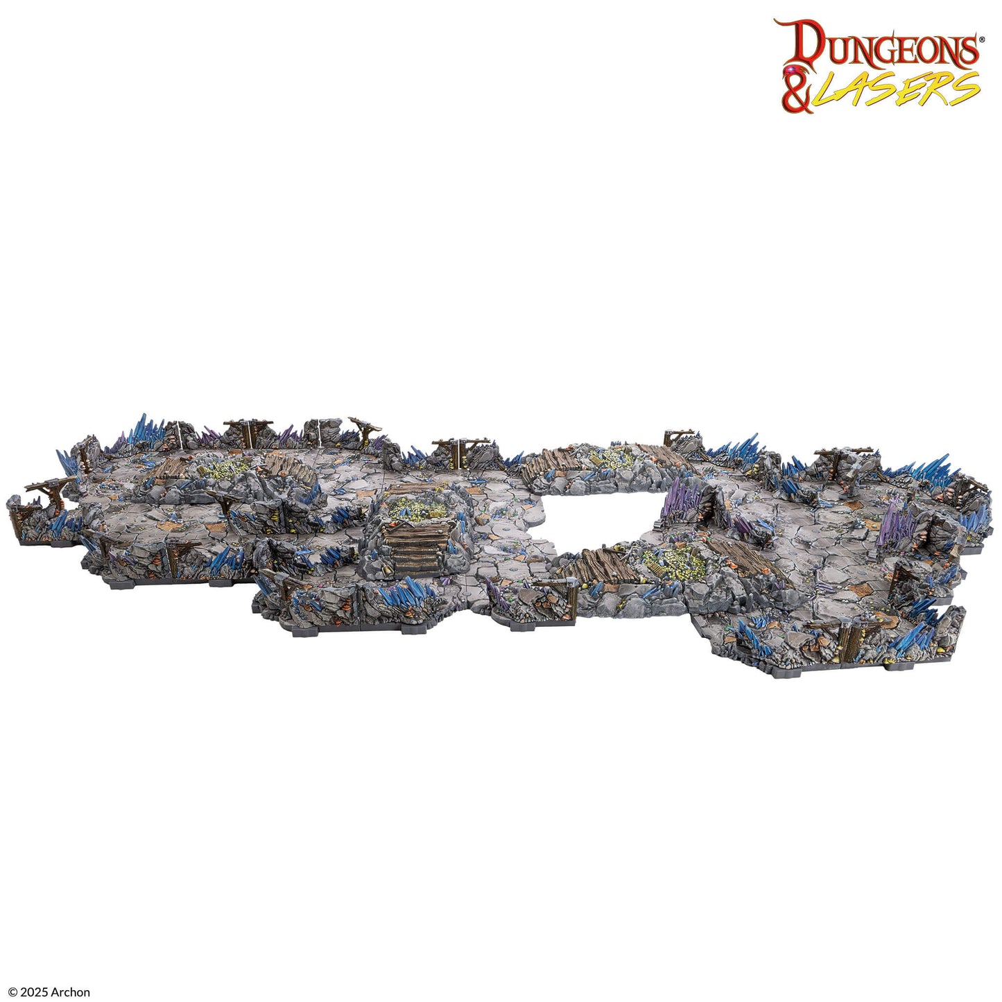 Dungeons & Lasers - Deep Mines Pre-Painted
