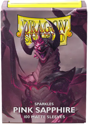 Dragon Shield Matte Sleeves Pink Sapphire 100CT