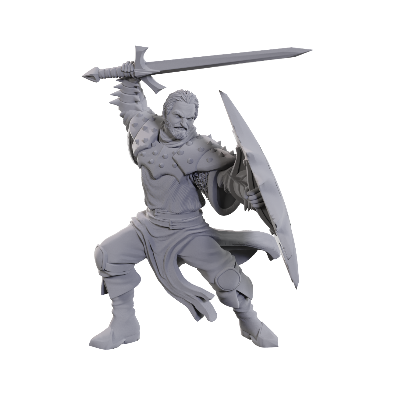 D&D Unpainted - Dragon Army Soldier (90107)