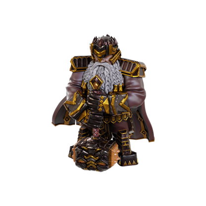 PF Unpainted - Male Dwarf Champion High-Level (90710)