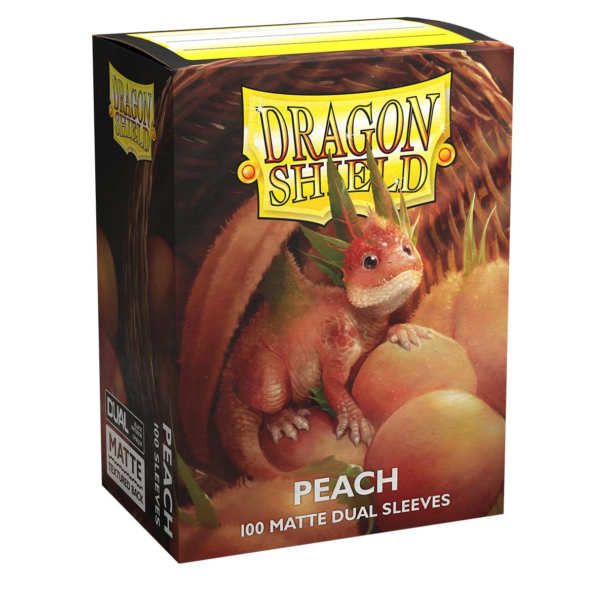 Dragon Shield Dual Matte Sleeves Peach 100CT