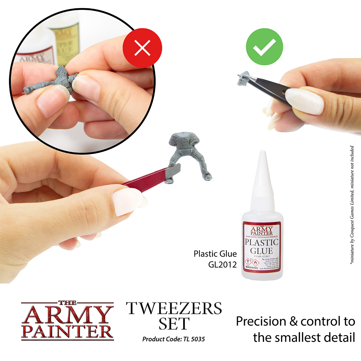 Army Painter Tools - Tweezers Set