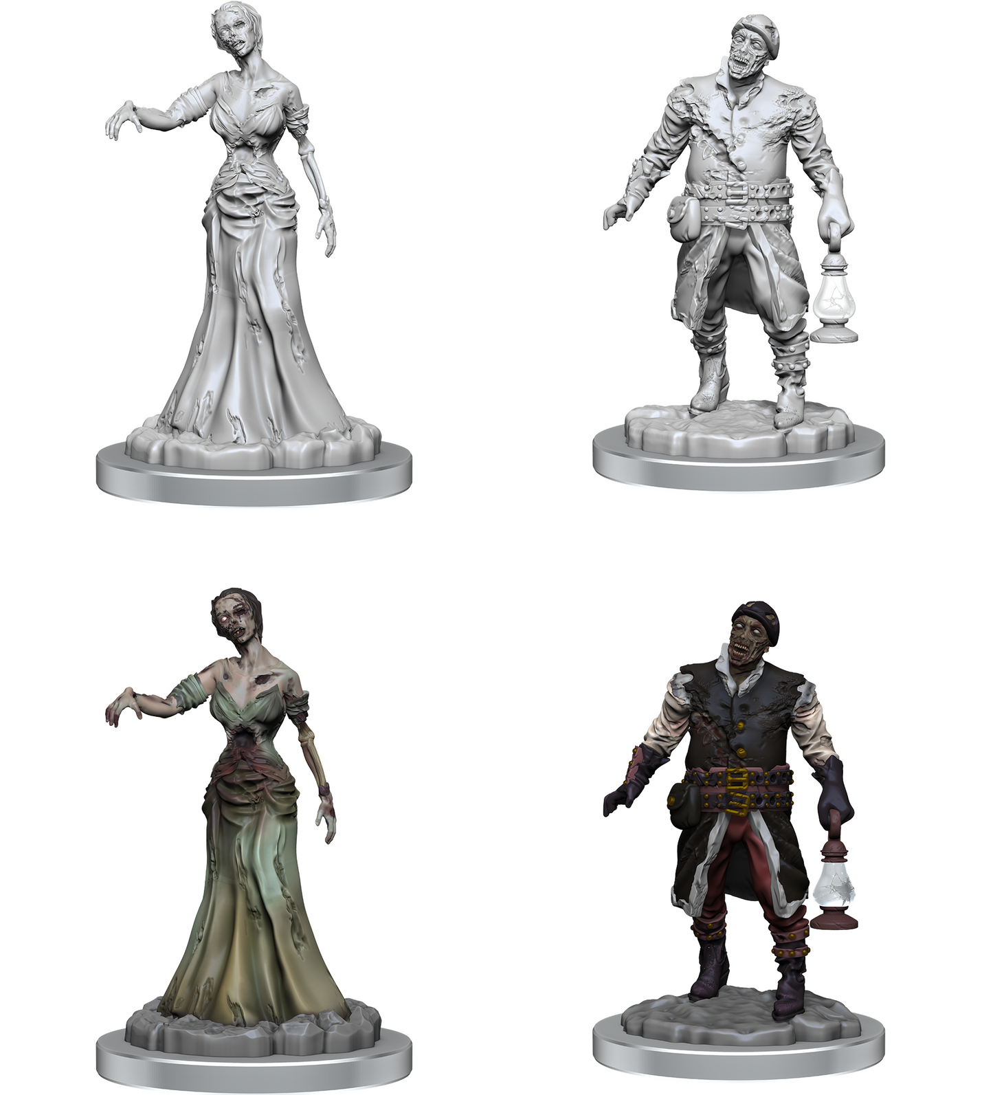 D&D Unpainted - Zombies