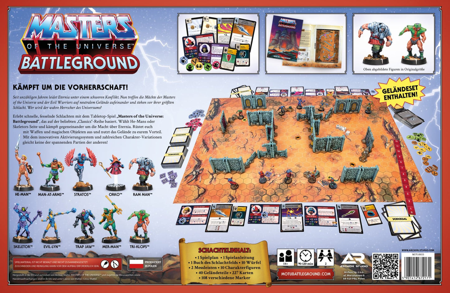 Master of The Universe Battleground - Starter Set