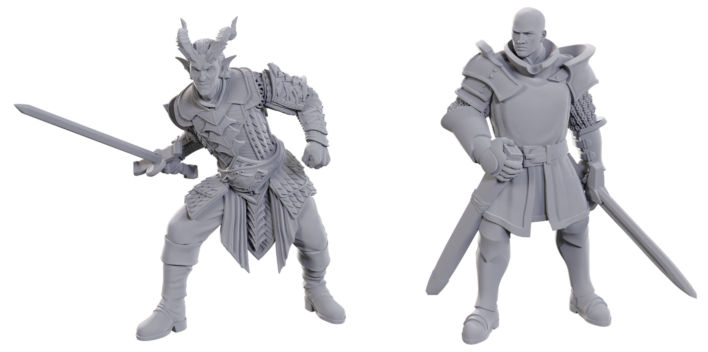 D&D Unpainted - Ulder Ravengard & Zevlor (96370)
