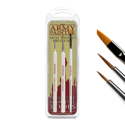 Army Painter Tools - Most Wanted Brush Set