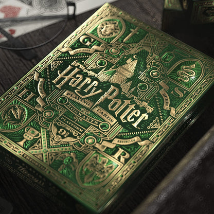 Bicycle - Theory 11: Cartes à jouer Harry Potter Vert