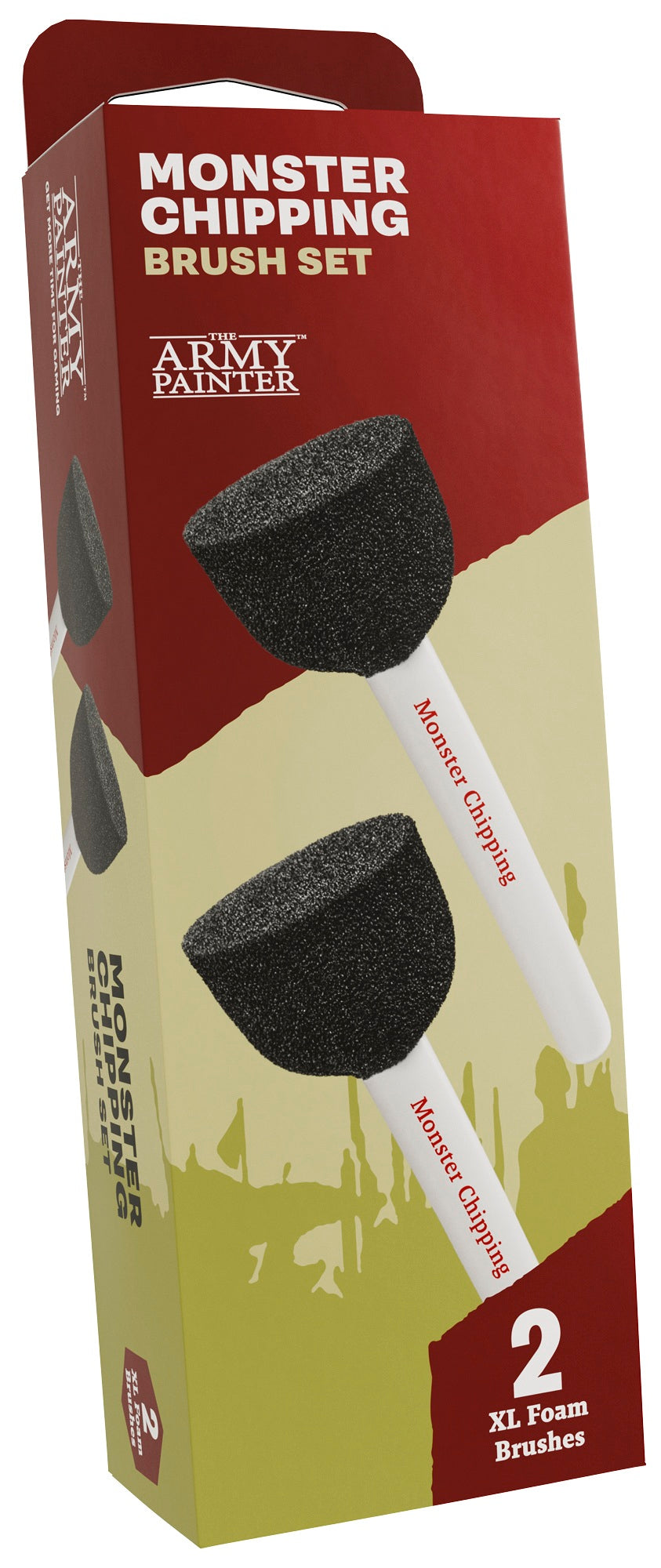 Army Painter Tools - Monster Chipping Brush Set