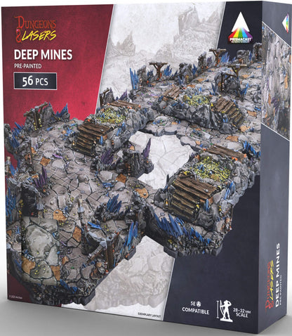 Dungeons & Lasers - Deep Mines Pre-Painted