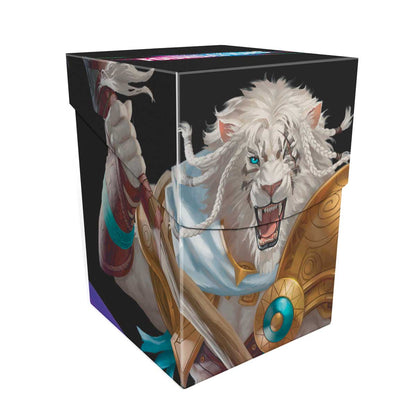 UP MTG Foundations Ajani Deck Box 100+