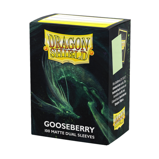 Dragon Shield Dual Matte Sleeves Gooseberry 100CT