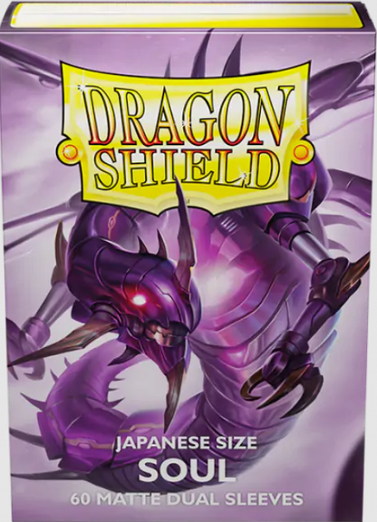 Dragon Shield Japanese Dual Matte Sleeves Soul 60CT