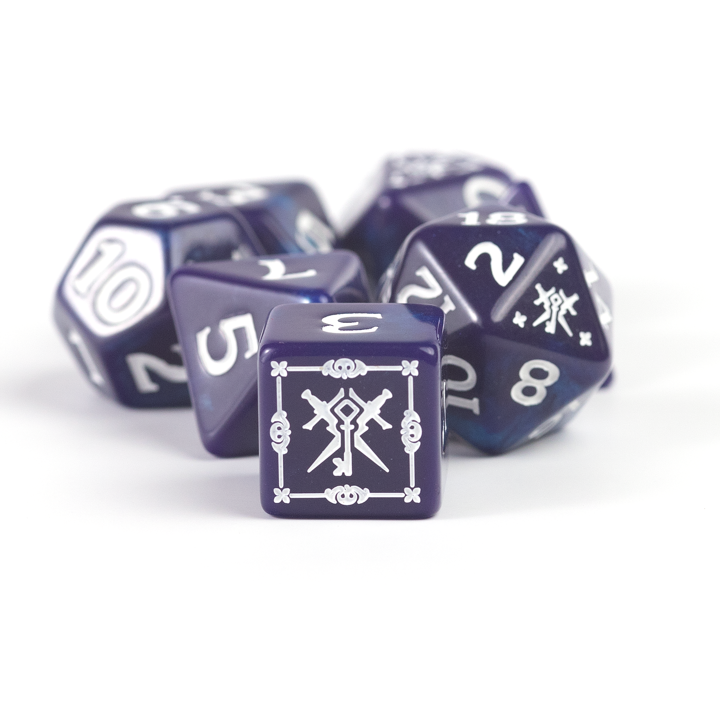 Sirius - D&D Adventure Dice Set: Rogue Purple