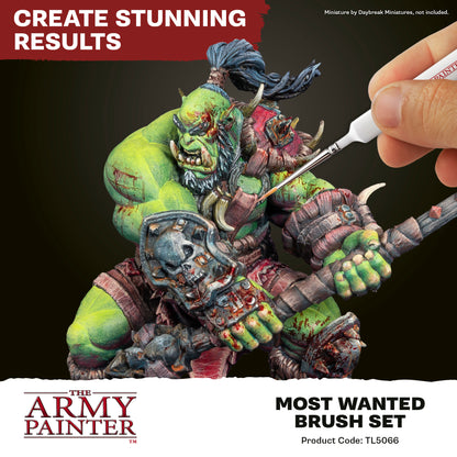 Army Painter Tools - Most Wanted Brush Set
