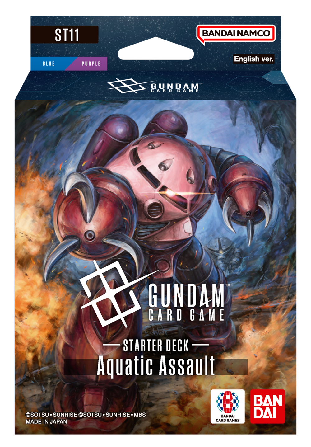 Gundam CG Starter Deck ST-11 Aquatic Assault