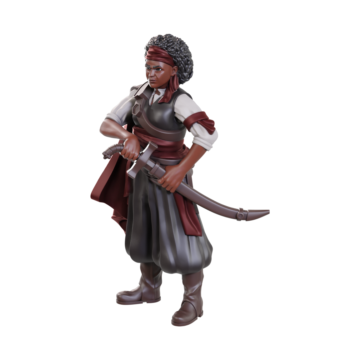 D&D Unpainted - Ansalon Human Rogue (90110)