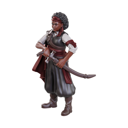 D&D Unpainted - Ansalon Human Rogue (90110)