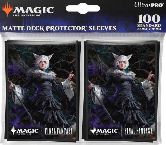 UP MTG Final Fantasy Commander B Sleeves 100CT