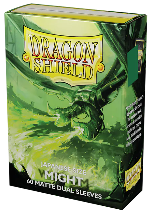 Dragon Shield Japanese Dual Matte Sleeves Might 60CT