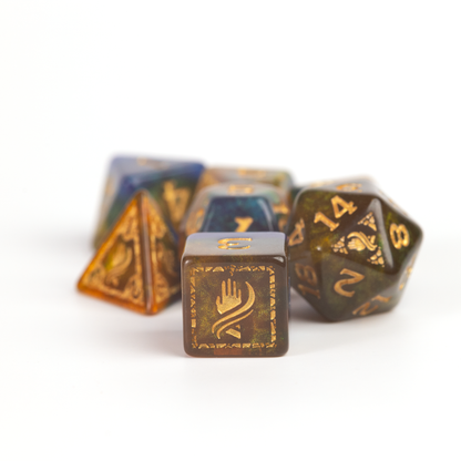 Sirius - D&D Adventure Dice Set: Monk Blue