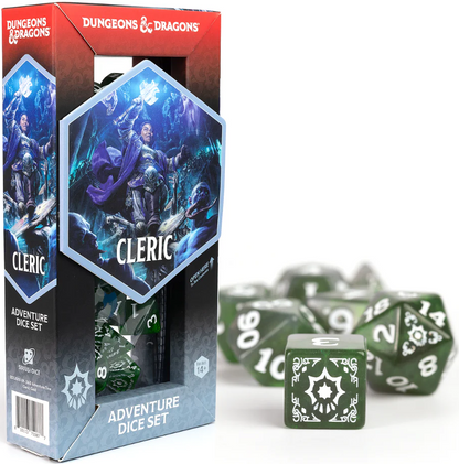 Sirius - D&D Adventure Dice Set: Cleric Green