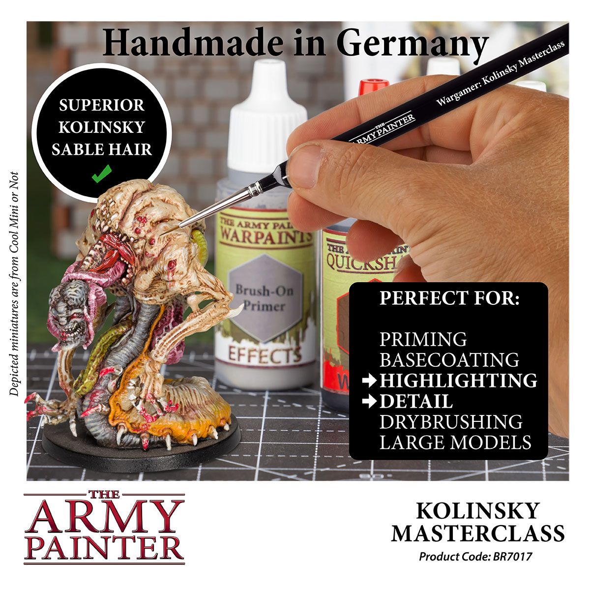 Army Painter - Wargamer: Kolinsky Masterclass Brush