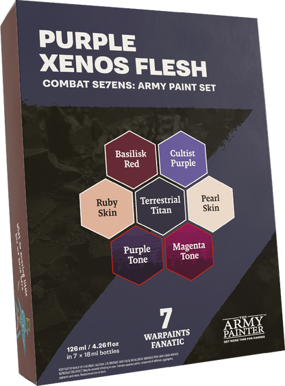 Combat Se7ens - Purple Xenos Flesh Paint Set