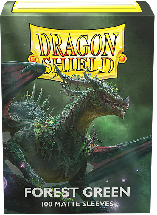 Dragon Shield Matte Sleeves Forest Green 100CT