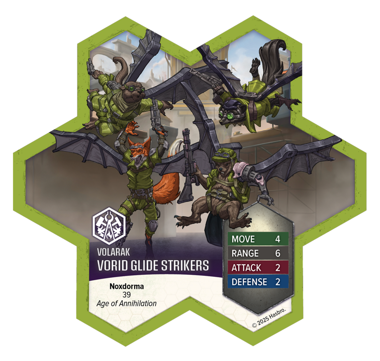 Heroscape - Rising Tide: Wing Commander Tuck Harrigan and Vorid Glidestrikers Army Expansion (PRÉCOMMANDE)