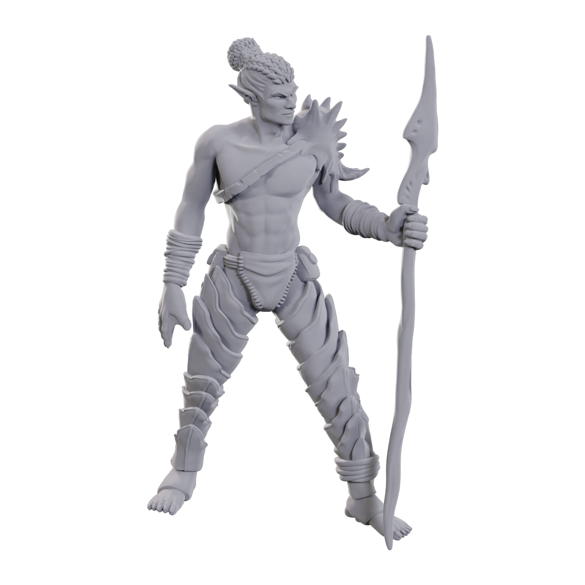 D&D Unpainted - Sea Elf Leader (90109)