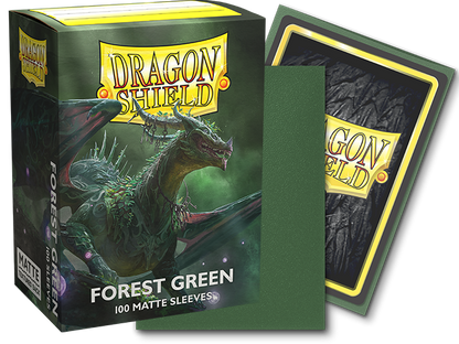 Dragon Shield Matte Sleeves Forest Green 100CT