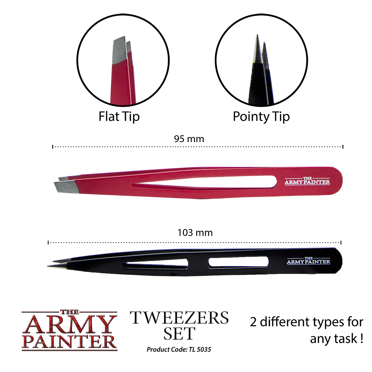 Army Painter Tools - Tweezers Set