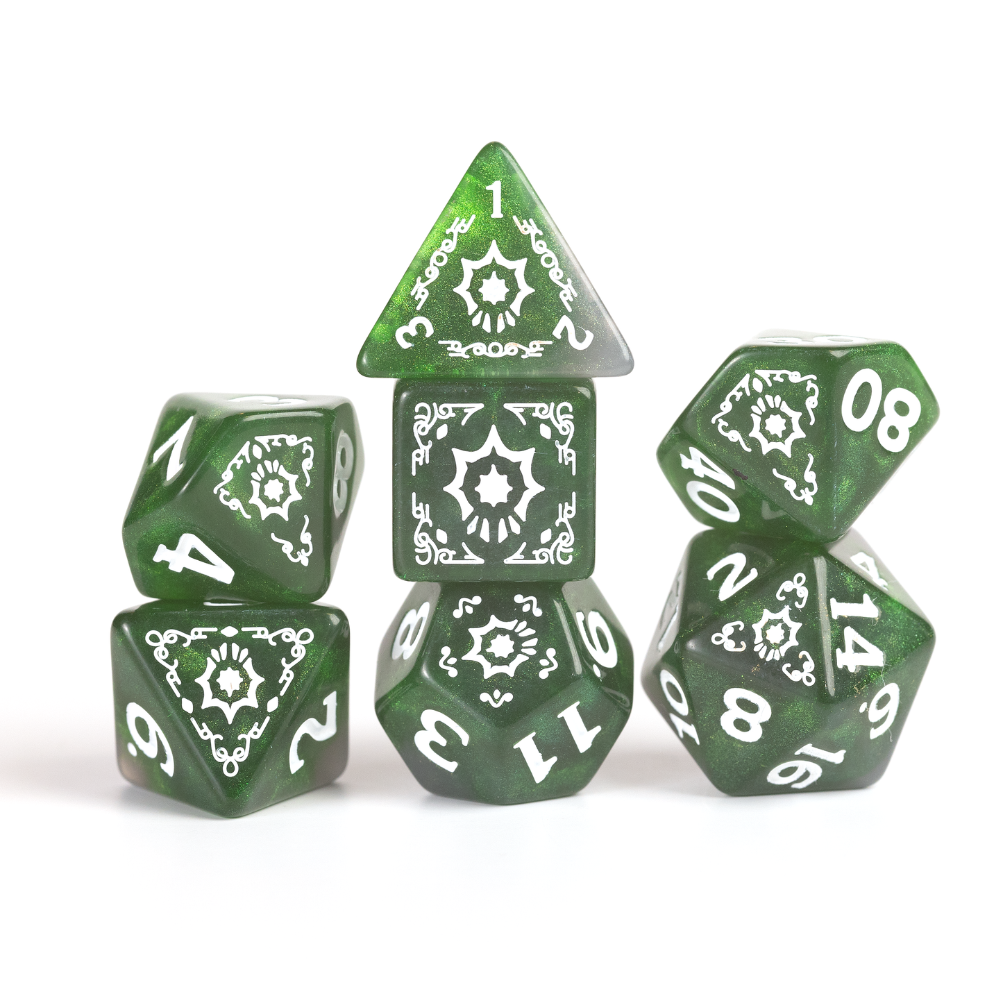 Sirius - D&D Adventure Dice Set: Cleric Green