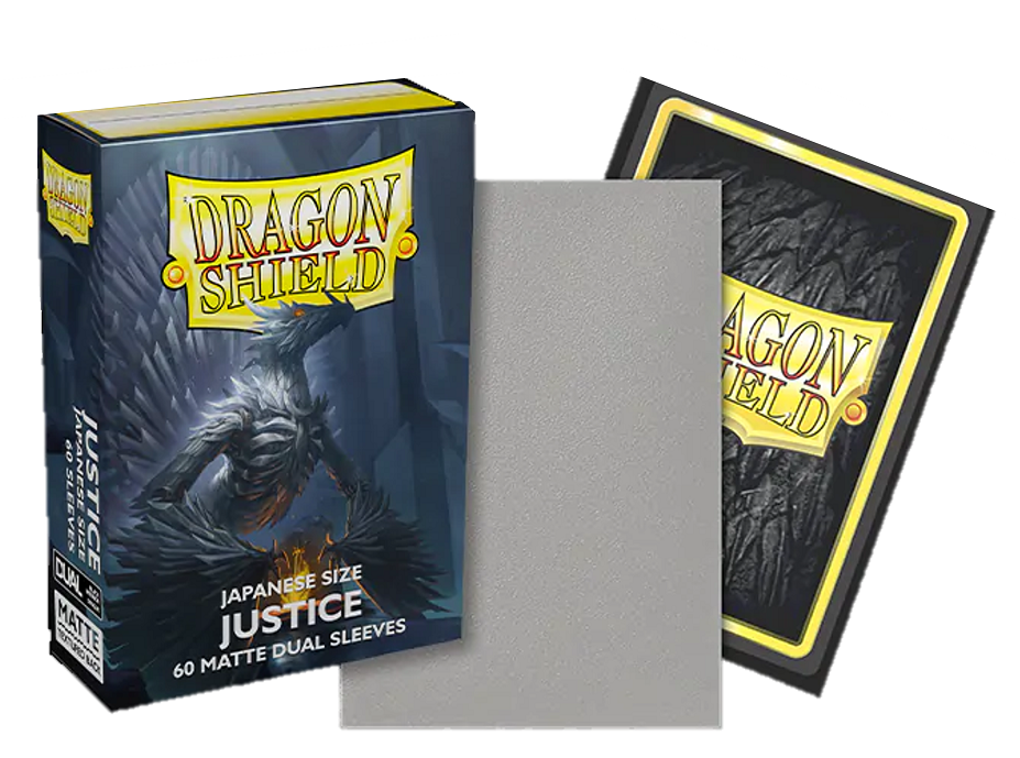 Dragon Shield Japanese Dual Matte Sleeves Justice 60CT