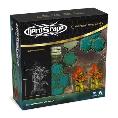 Heroscape - The Swamps of Valhalla Terrain Expansion (PRÉCOMMANDE)