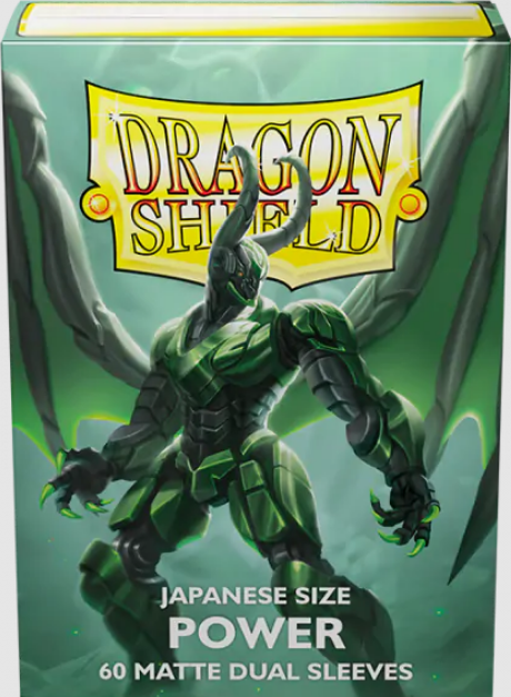 Dragon Shield Japanese Dual Matte Sleeves Power 60CT