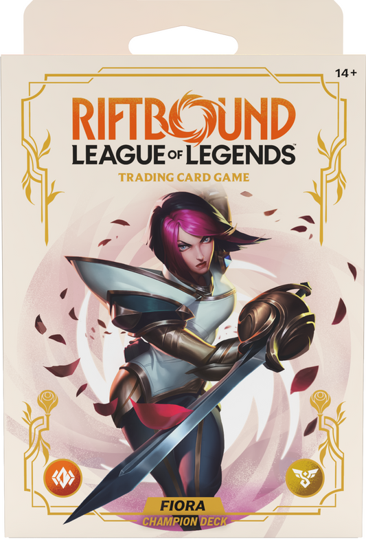 Riftbound: League of Legends TCG - Spiritforged Champion Deck Fiora (PRECOMMANDE)