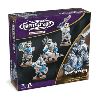 Heroscape - Rising Tide: Knight Primus Adelbern and Ordo Borealis Army Expansion (PRÉCOMMANDE)