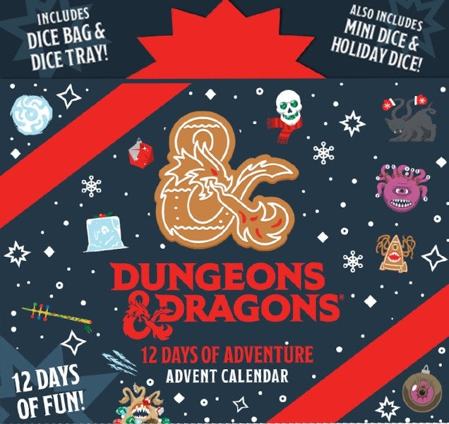 D&D - 12 days of Adventure Advent Calendar