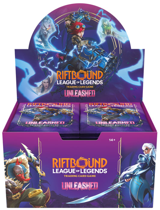 Riftbound: League of Legends TCG - Unleashed Booster Box (PRECOMMANDE)