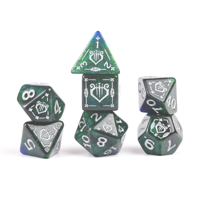 Sirius - D&D Adventure Dice Set: Bard Blue