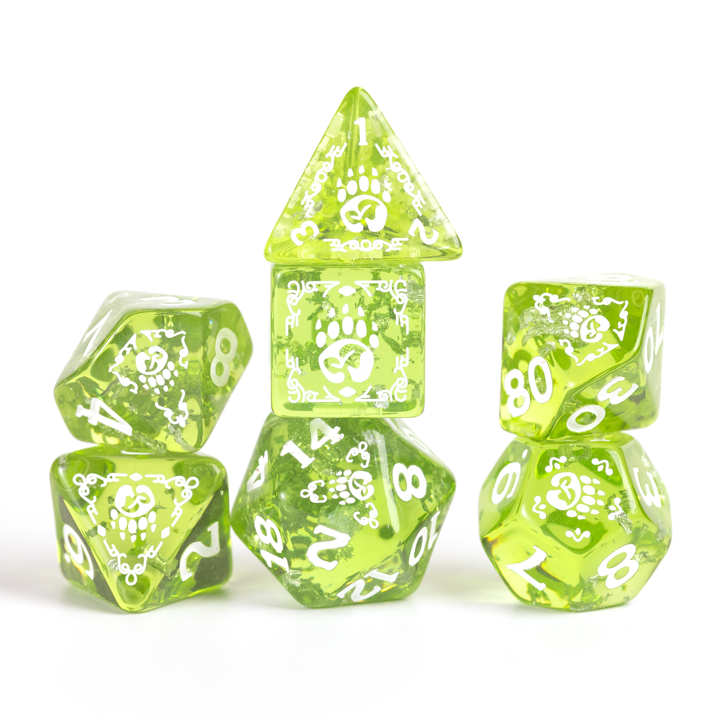 Sirius - D&D Adventure Dice Set: Druid Green