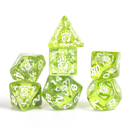 Sirius - D&D Adventure Dice Set: Druid Green