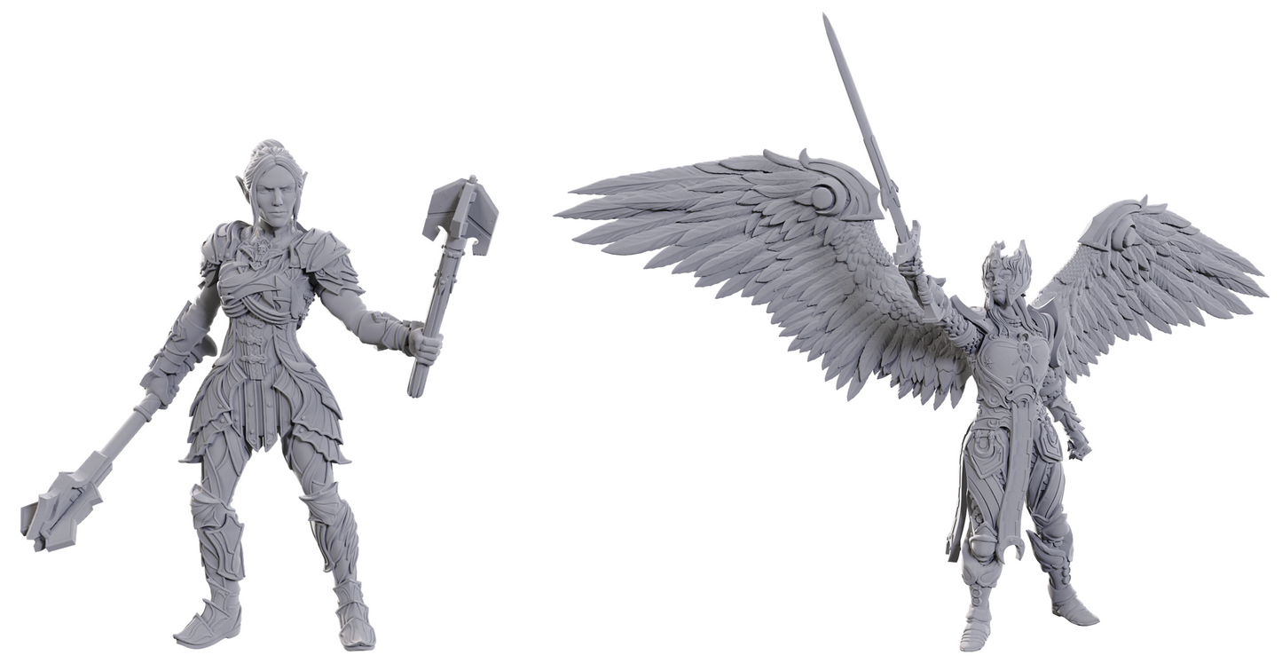D&D Unpainted - Dame Aylin & Minthara (96369)
