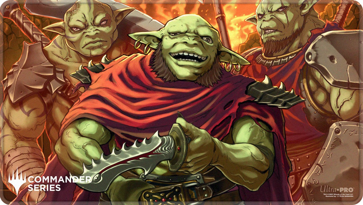 UP MTG Commander Series Krenko stitched Playmat