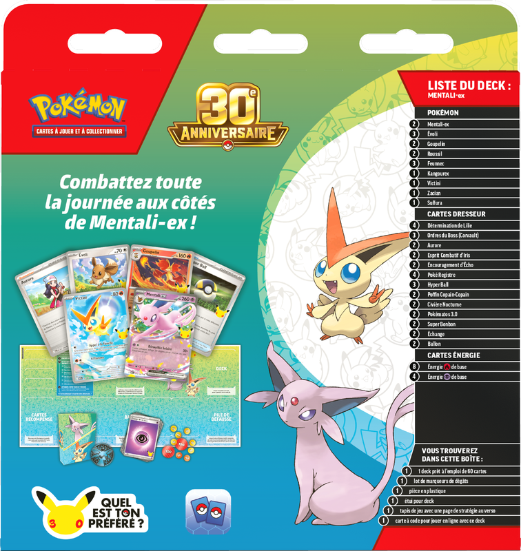 Deck Combat 30e Anniversaire [Mentali-ex] (FR)